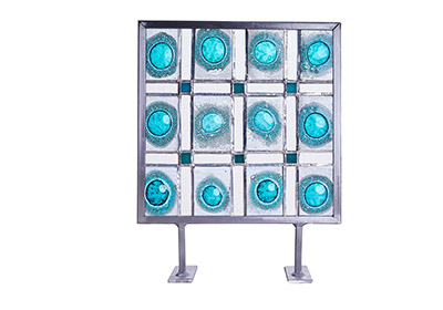Bubble Screen 26 x 1 x 33 cm (W x D x H)