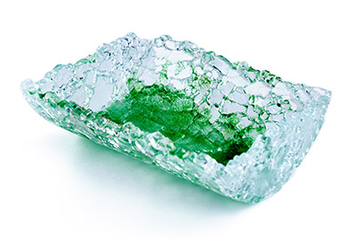 Green Bowl 14 x 11 x 4.5 cm (W x D x H)