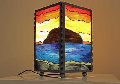 Seascape Lamp 20 x 33 cm (w x h)