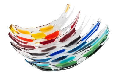 Wave of spectrum 18 x 27 x 6 cm (W x D x H)